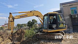 宁波小松PC60-7挖掘机实拍图片