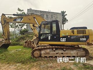 广西-玉林市二手卡特彼勒329D挖掘机实拍照片