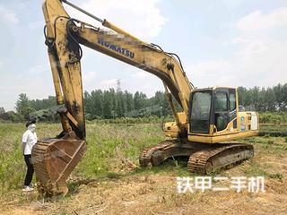 湛江小松PC200-8挖掘机实拍图片
