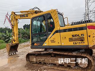 山东临工E6125F挖掘机实拍图片