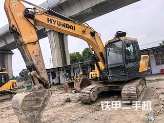 江苏-无锡市二手现代R130VS挖掘机实拍照片