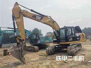 郑州卡特彼勒323D2L挖掘机实拍图片