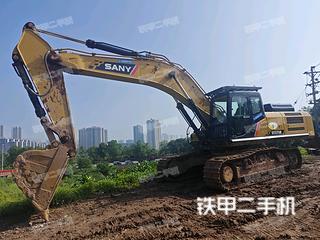 重庆三一重工SY375H挖掘机实拍图片