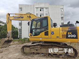 广州小松PC200-8M0挖掘机实拍图片