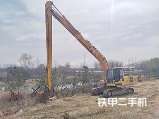 上饶小松PC200LC-8超长前臂(18米)挖掘机实拍图片