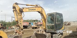新疆-哈密地区二手现代R80-7挖掘机实拍照片