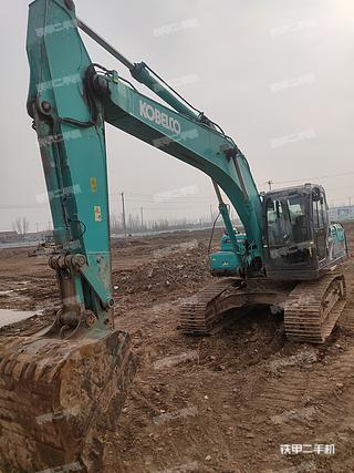 江苏-徐州市二手神钢SK200超8挖掘机实拍照片