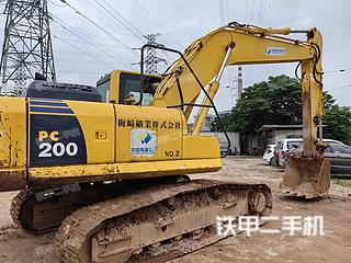 广州小松PC200-8N1挖掘机实拍图片