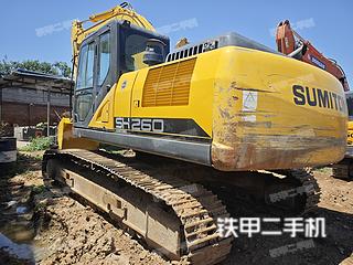 北京住友SH260LC-6挖掘机实拍图片