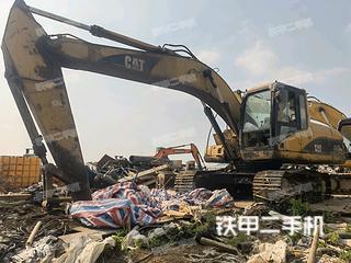 镇江卡特彼勒320C挖掘机实拍图片