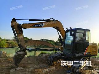 江苏-宿迁市二手三一重工SY75C挖掘机实拍照片