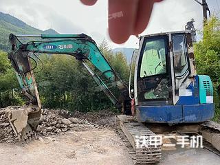 浙江-衢州市二手石川岛80NX3挖掘机实拍照片