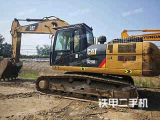 北京卡特彼勒329D挖掘机实拍图片
