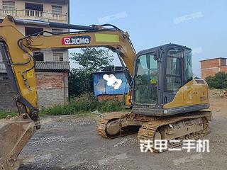湖北-咸宁市二手徐工XE75DA挖掘机实拍照片