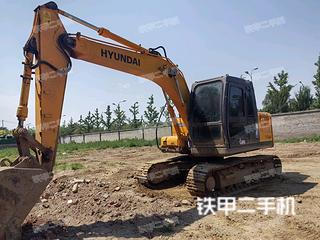 郑州现代R110-7挖掘机实拍图片