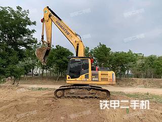 黄浦小松PC200-8挖掘机实拍图片