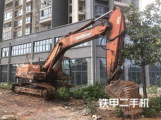 江西-赣州市二手斗山DH215-7挖掘机实拍照片