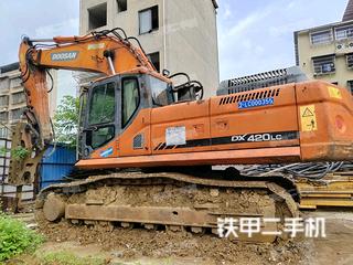 梧州斗山DX380LC挖掘机实拍图片