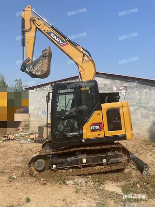 河南-驻马店市二手三一重工SY75C（国四）挖掘机实拍照片