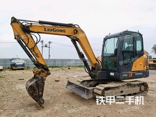 山东-潍坊市二手柳工CLG906E挖掘机实拍照片