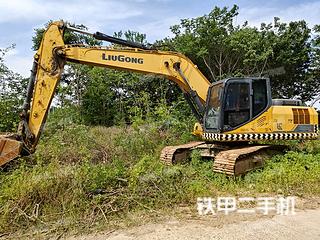 扬州柳工CLG920E挖掘机实拍图片