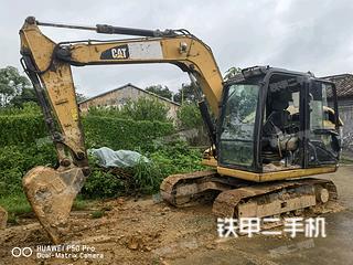 深圳卡特彼勒307D液压挖掘机实拍图片