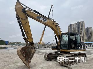 郑州卡特彼勒318DL液压挖掘机实拍图片