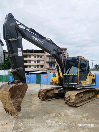 广西-百色市二手沃尔沃EC140BLC挖掘机实拍照片