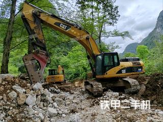 广西-梧州市二手卡特彼勒330D液压挖掘机实拍照片
