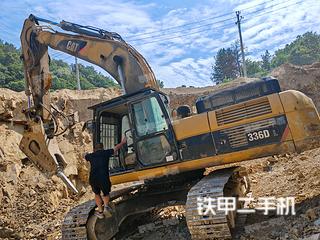湖北-黄冈市二手卡特彼勒336D液压挖掘机实拍照片