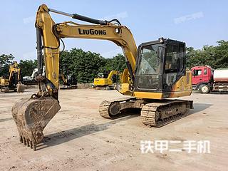 河南-焦作市二手柳工CLG9075E挖掘机实拍照片