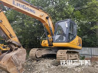 青岛柳工CLG913E挖掘机实拍图片