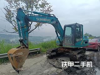 广州山河智能SWE100E挖掘机实拍图片