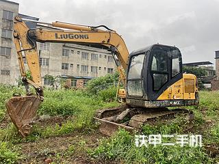 兰州柳工CLG908D挖掘机实拍图片