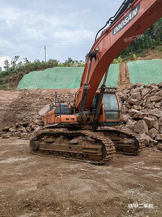 兰州斗山DX520RP-9C挖掘机实拍图片