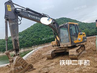 湖北-天门市二手沃尔沃EC120D挖掘机实拍照片