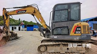 深圳雷沃重工FR60E挖掘机实拍图片
