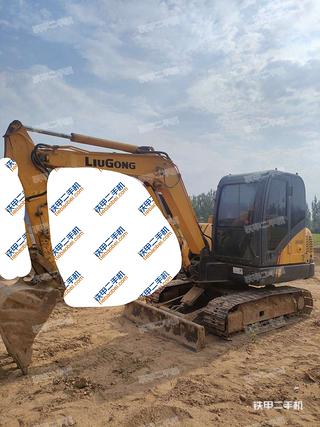 兰州柳工CLG906E挖掘机实拍图片