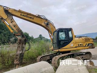 广州柳工CLG922D挖掘机实拍图片