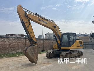 武汉柳工CLG920E挖掘机实拍图片