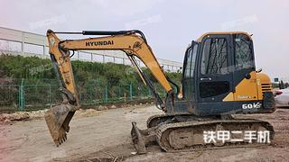 广州现代R 60VS挖掘机实拍图片