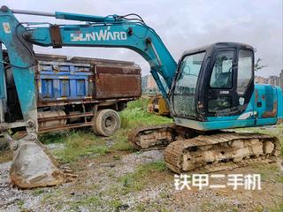 广西-贺州市二手山河智能SWE90H挖掘机实拍照片