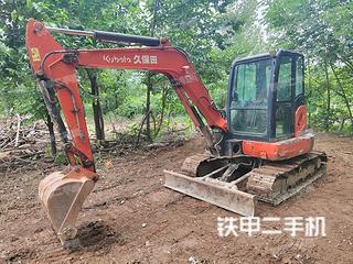 青岛久保田KX155-5挖掘机实拍图片