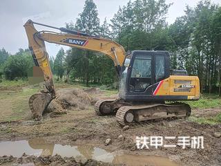 四川-乐山市二手三一重工SY135C挖掘机实拍照片