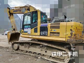 四川-乐山市二手小松PC220-8M0挖掘机实拍照片