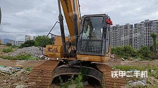 绵阳柳工CLG921E挖掘机实拍图片
