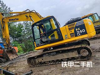 湖北-十堰市二手小松PC210LC-8挖掘机实拍照片