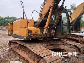 浙江-丽水市二手现代R215-7挖掘机实拍照片