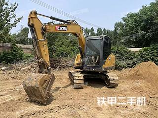 兰州徐工XE75D挖掘机实拍图片