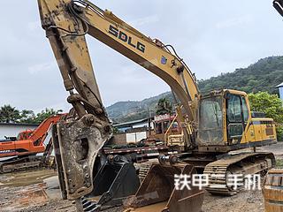 山东临工E6255F挖掘机实拍图片
